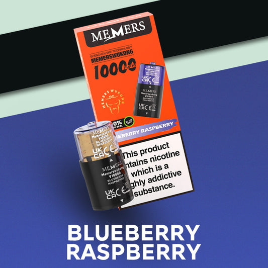 Blueberry Raspberry Memers Wukong V10000 Pod and Box
