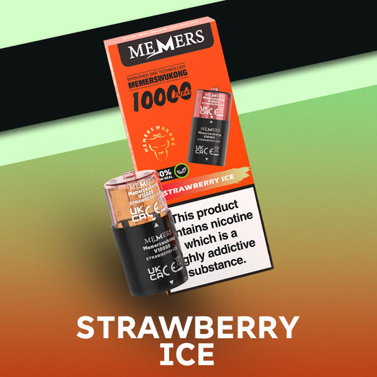 Strawberry Ice Memers Wukong V10000 Pod and Box