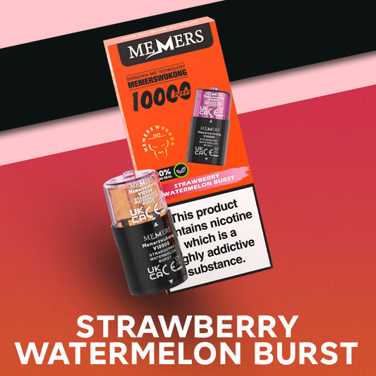 Strawberry Watermelon Burst Memers Wukong V10000 Pod and Box
